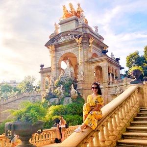 Mustard Yellow Floral Women’s Jumpsuit